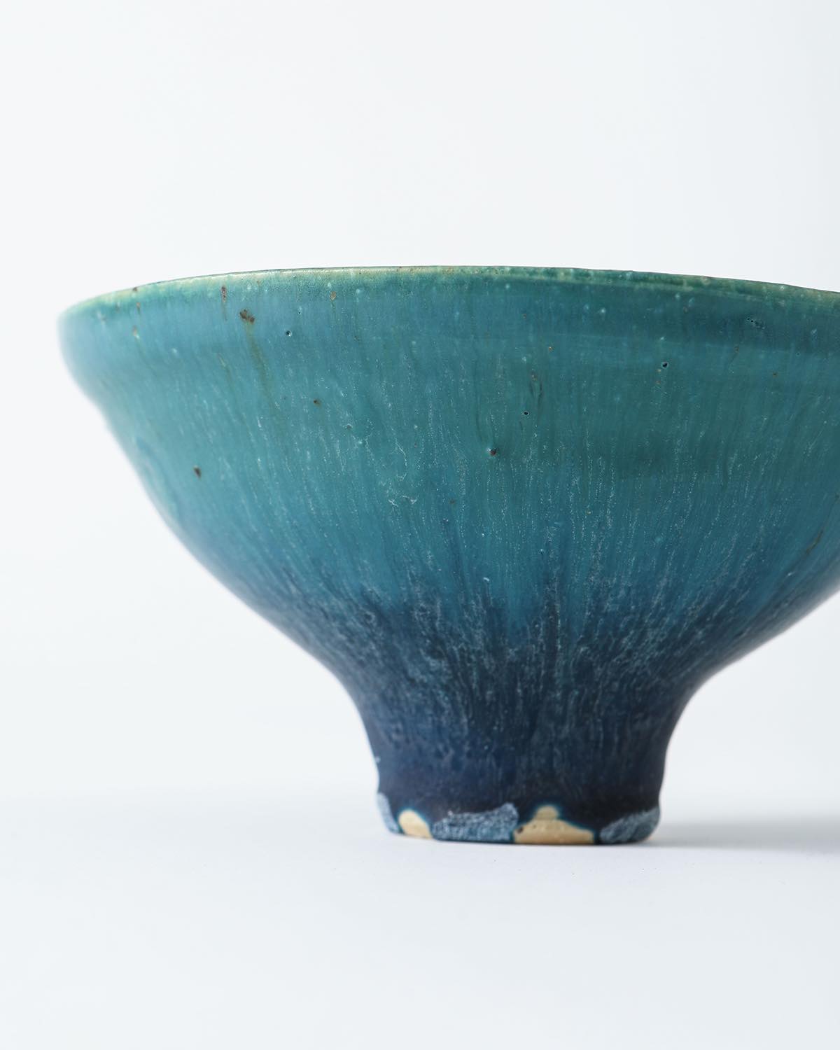 BOWL - BLUE GLAZE LANDSCAPE