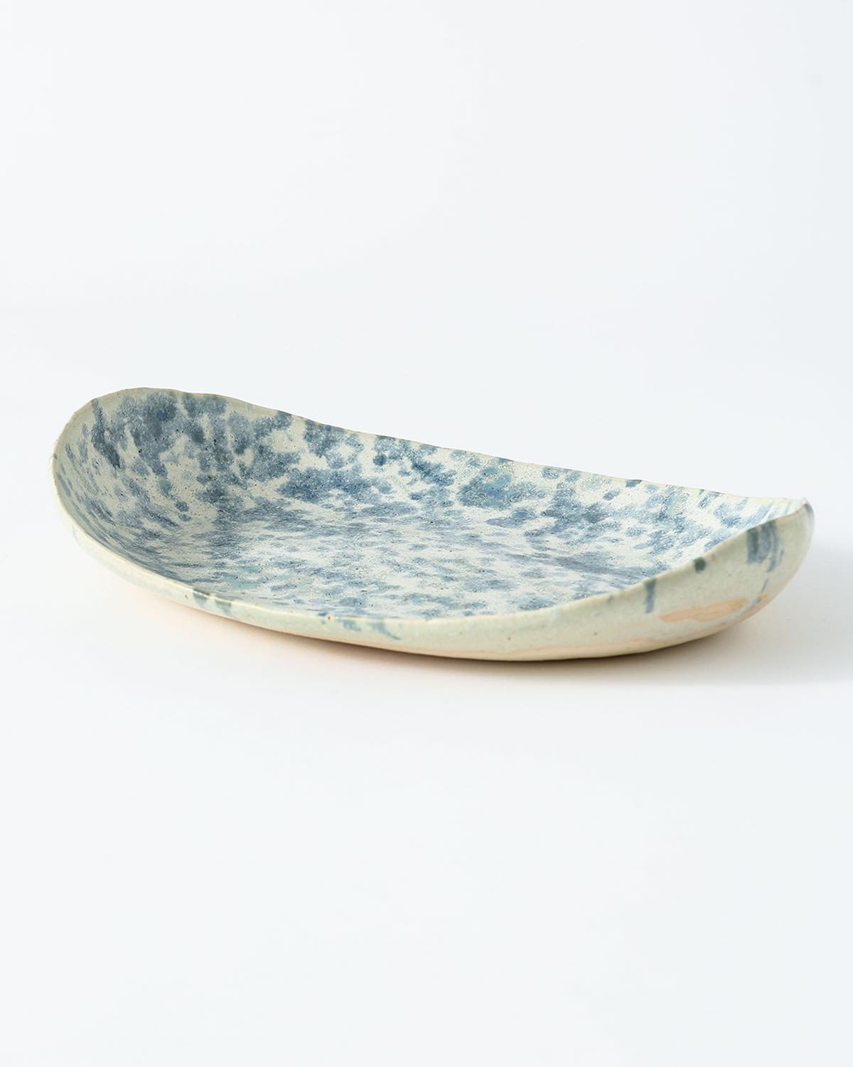 OVAL PLATE LARGE - MORNING MIST