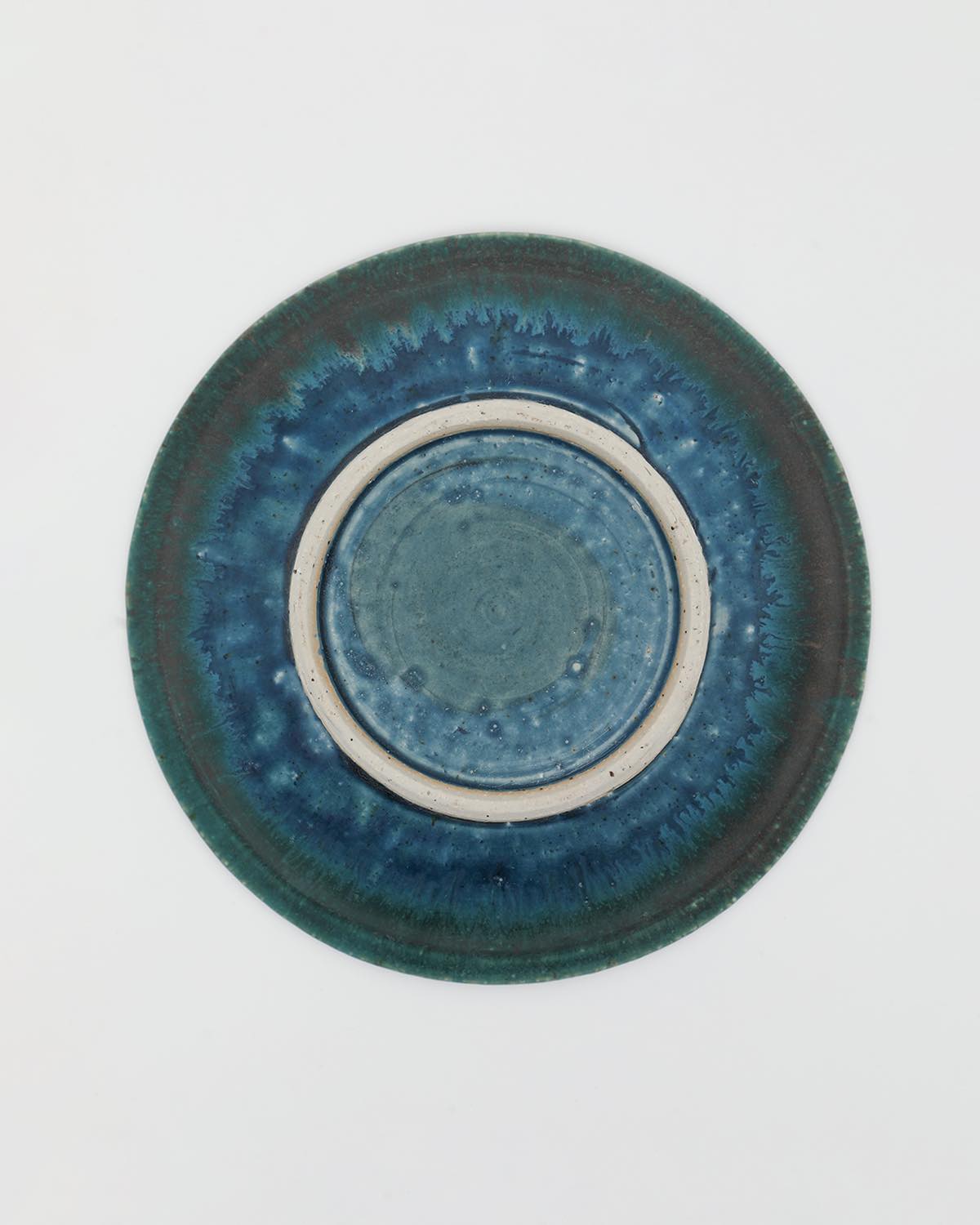 MEDIUM BOWL –  BLUE GLAZE SCENERY