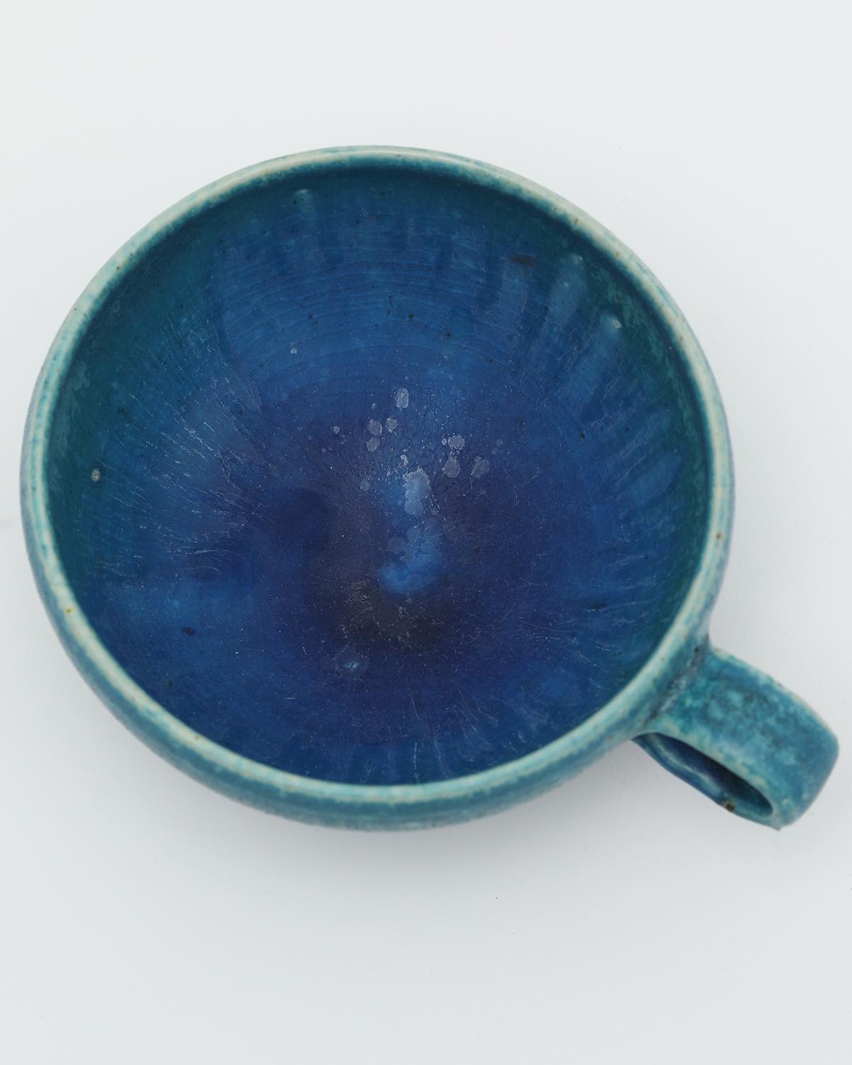 SOUP CUP – BLUE GLAZE SCENERY
