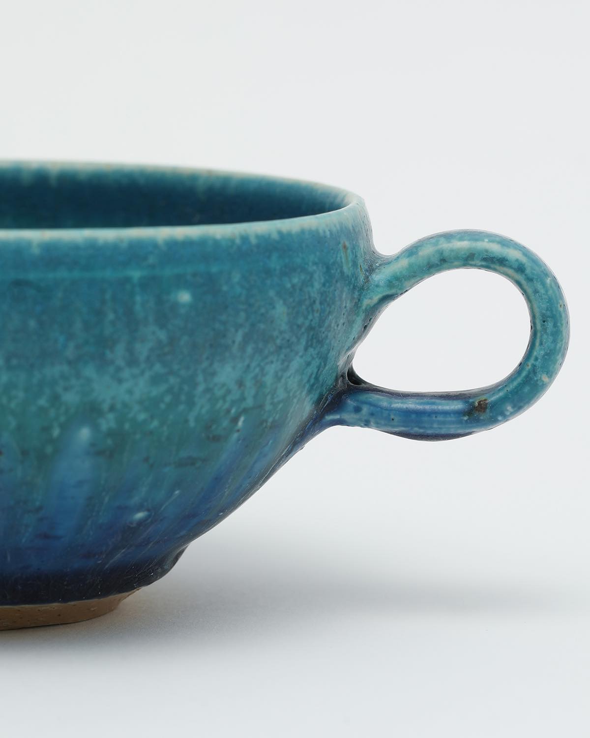 SOUP CUP – BLUE GLAZE SCENERY