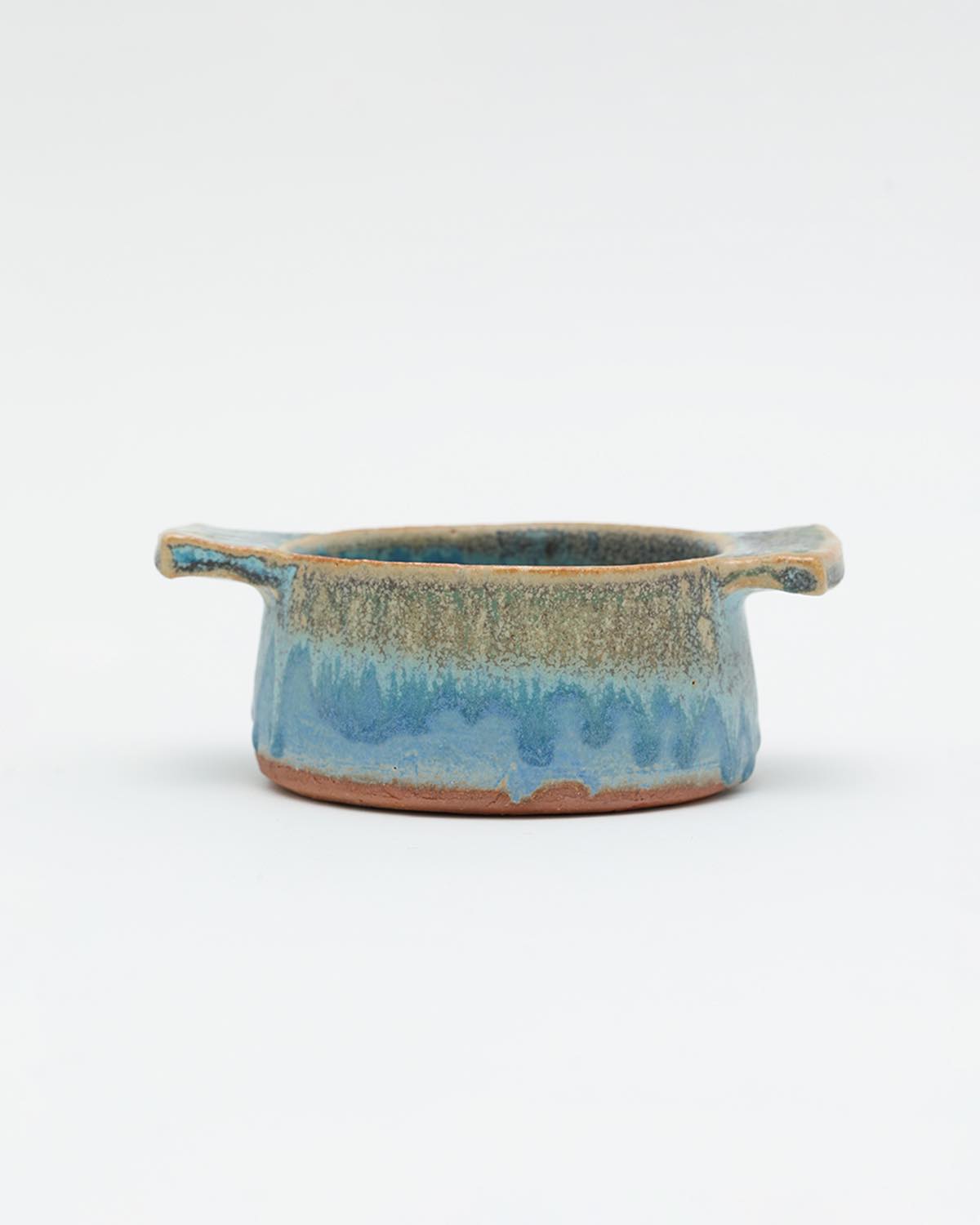 GRATIN BOWL – BLUE GLAZE SCENERY