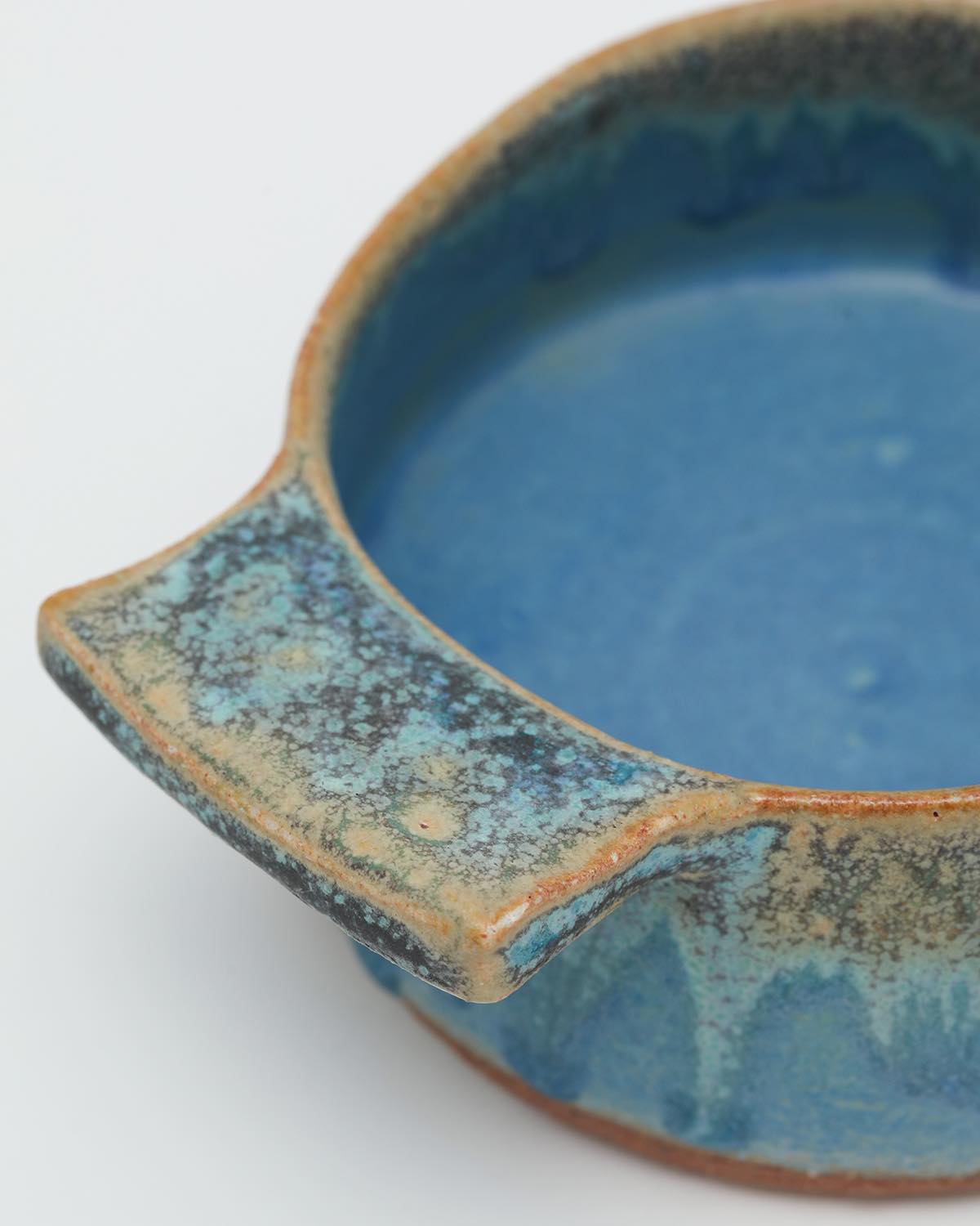 GRATIN BOWL – BLUE GLAZE SCENERY