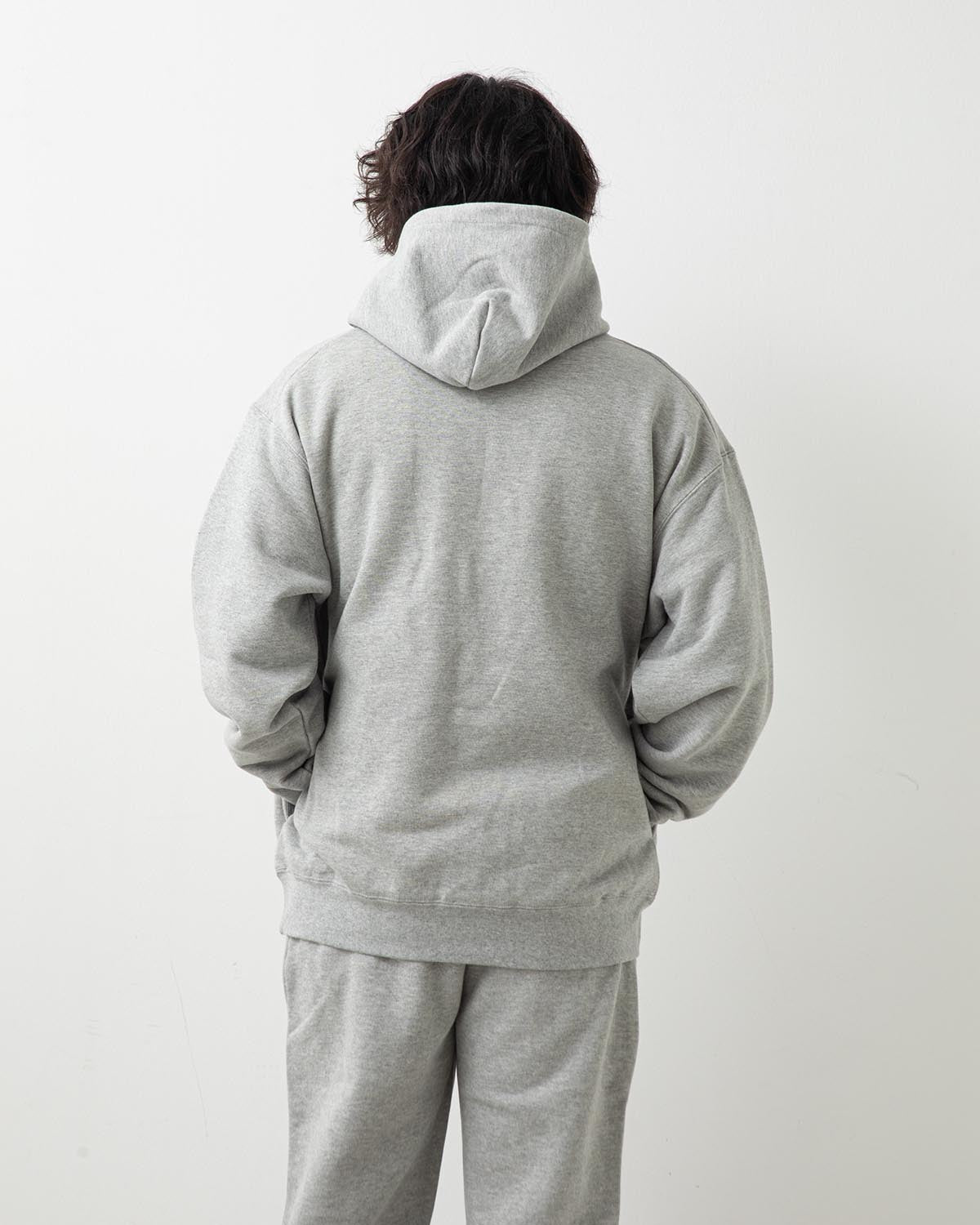 HEAVY HOODED SWEATSHIRT - SEAM POCKET