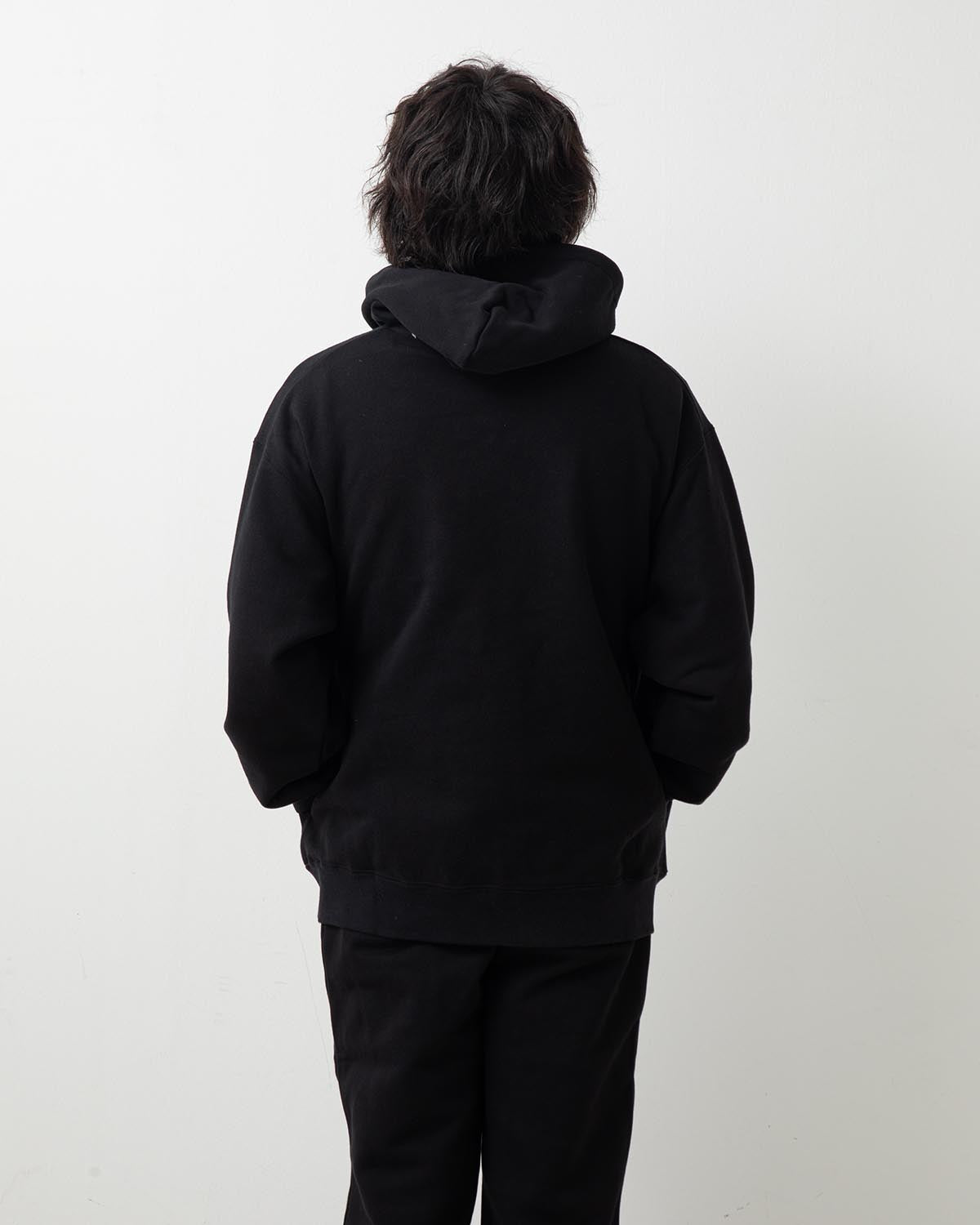 HEAVY HOODED SWEATSHIRT - SEAM POCKET