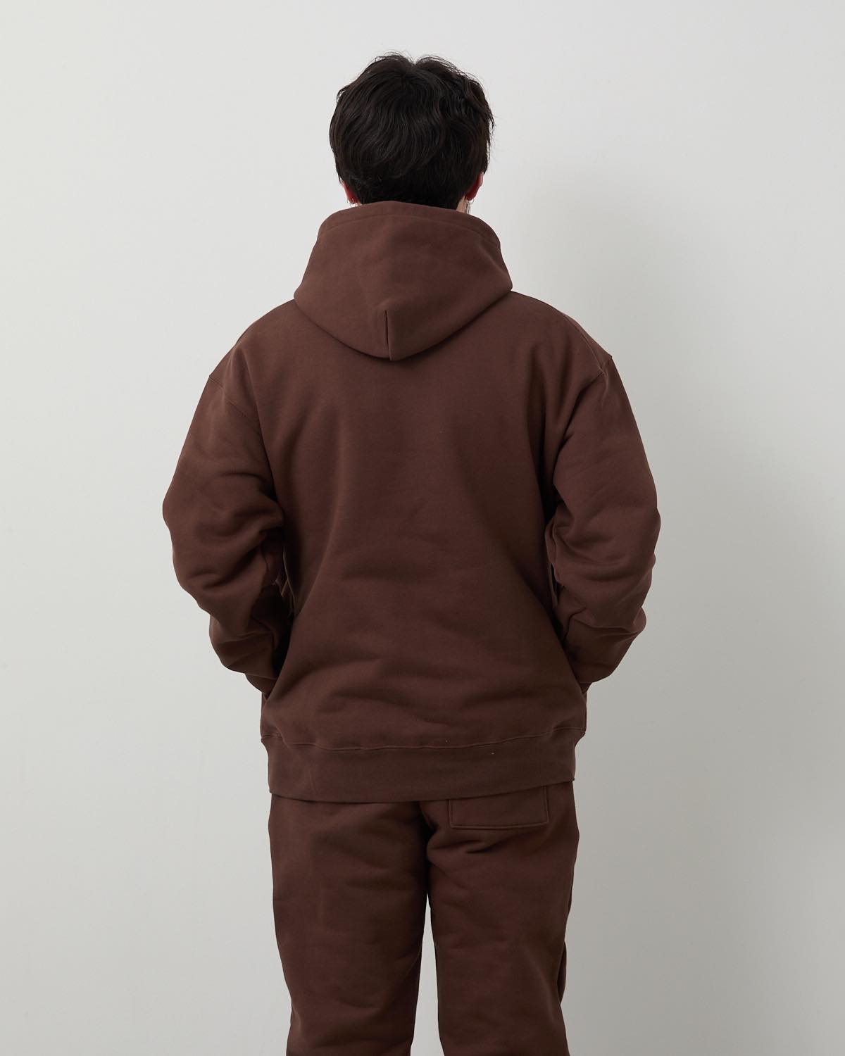 HEAVY HOODED SWEATSHIRT - SEAM POCKET