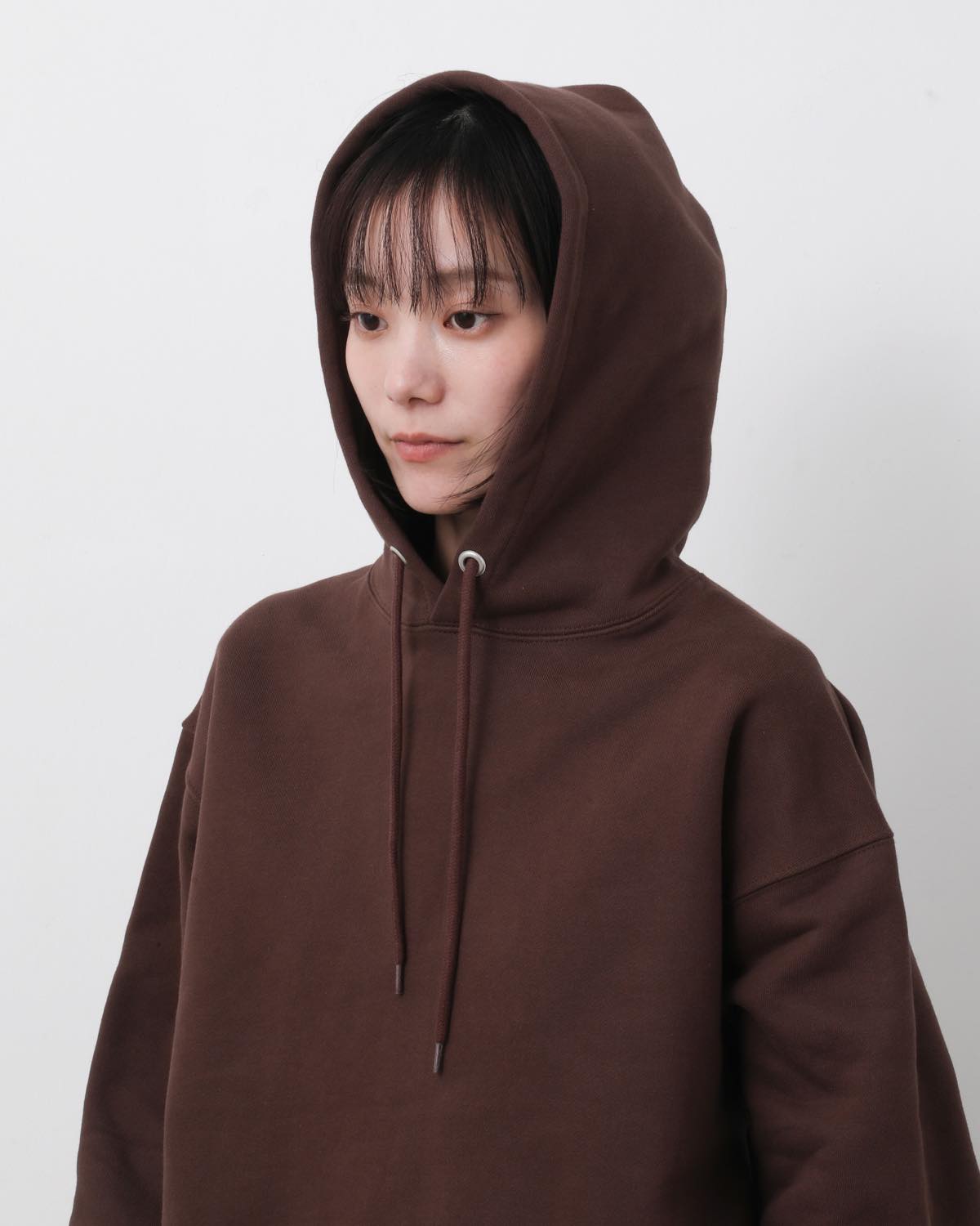 HEAVY HOODED SWEATSHIRT - SEAM POCKET