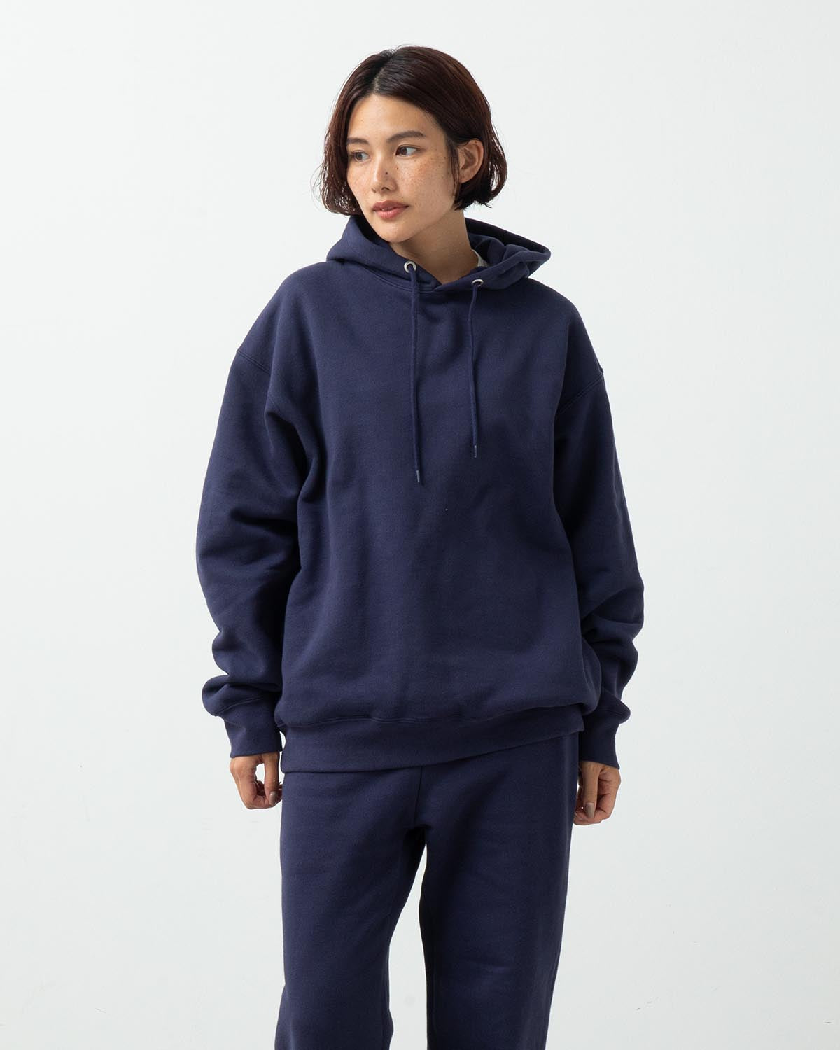 HEAVY HOODED SWEATSHIRT - SEAM POCKET