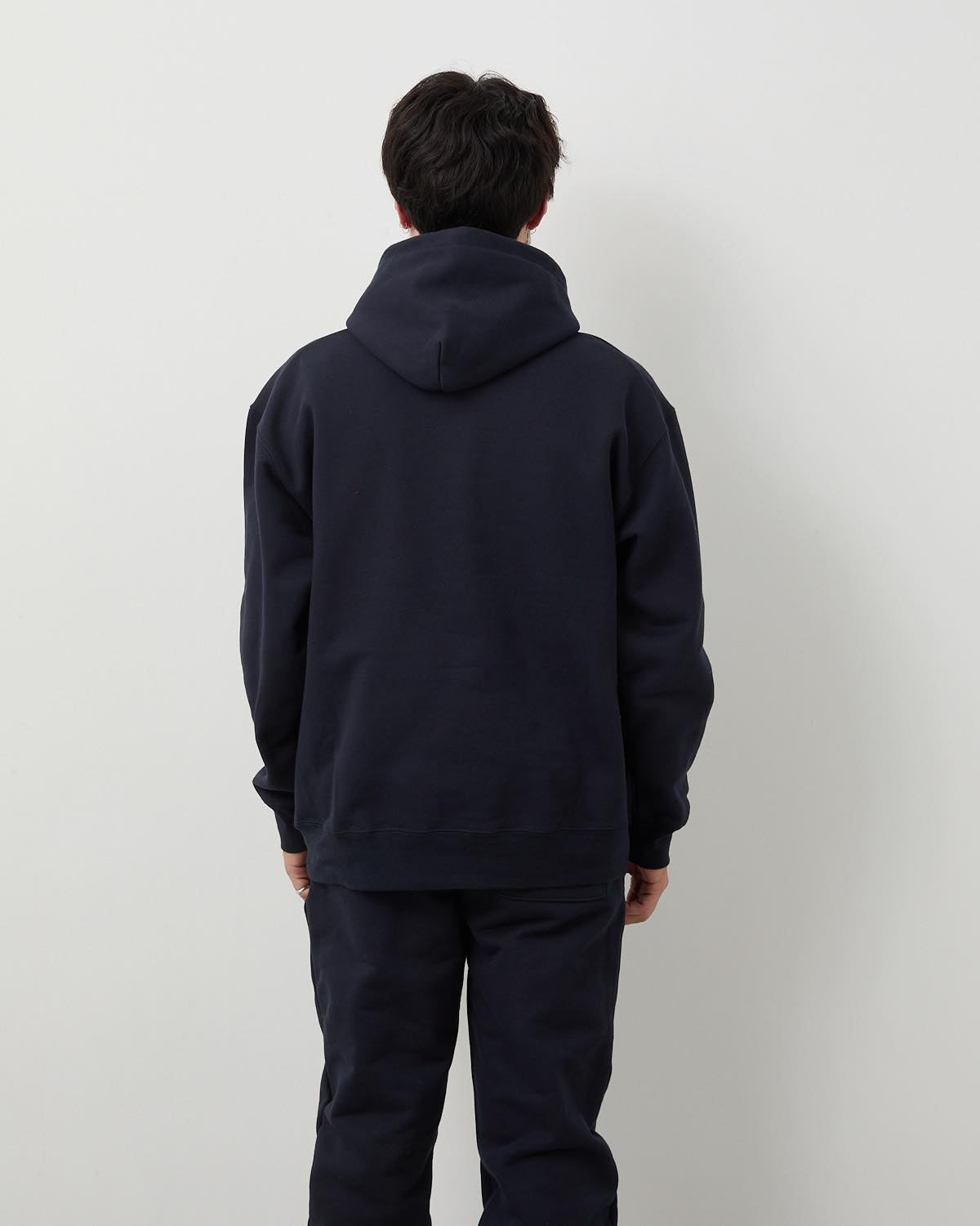 HEAVY HOODED SWEATSHIRT - SEAM POCKET