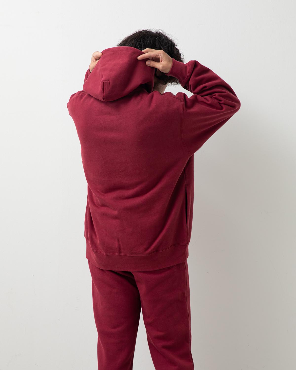 HEAVY HOODED SWEATSHIRT - SEAM POCKET