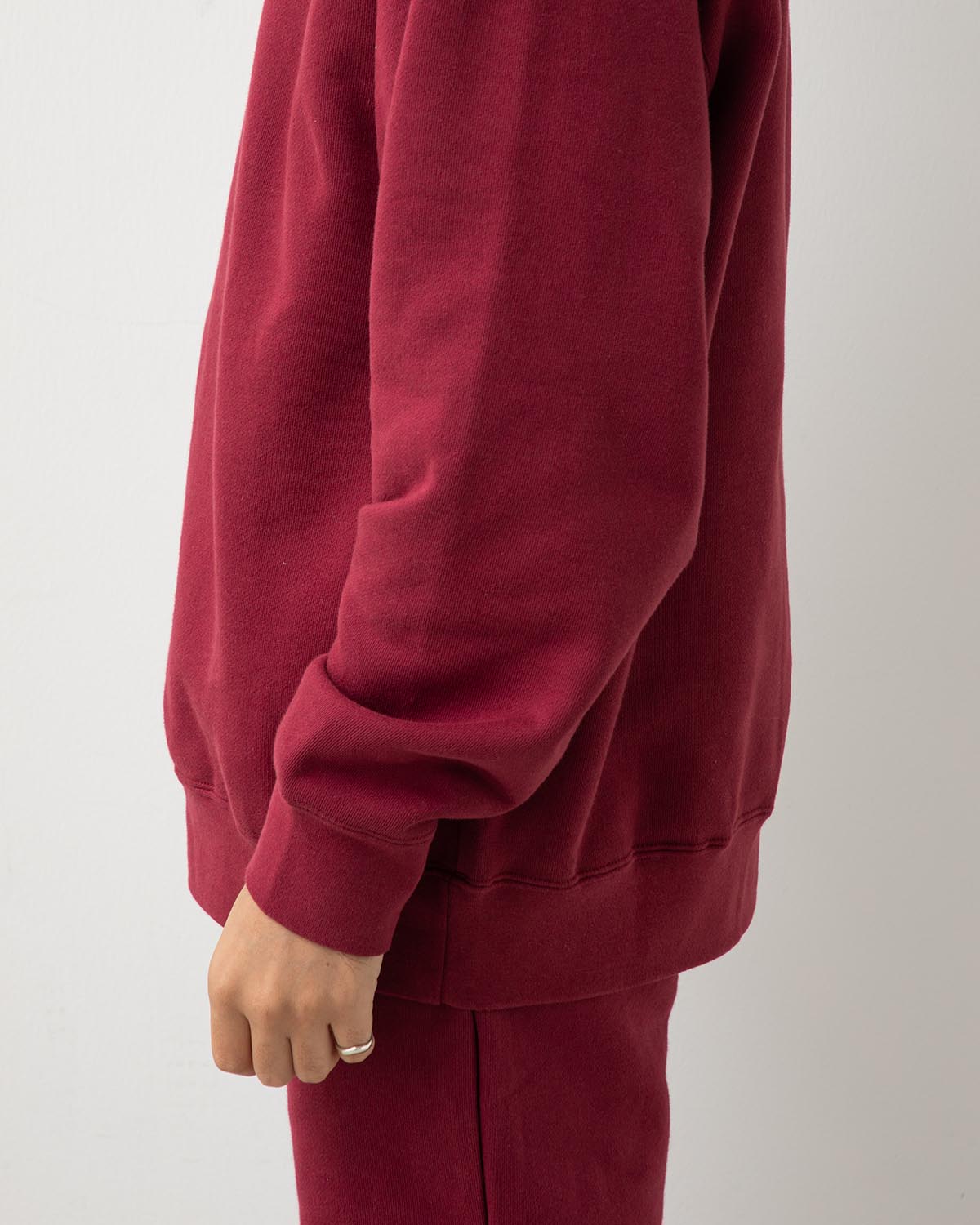 HEAVY HOODED SWEATSHIRT - SEAM POCKET