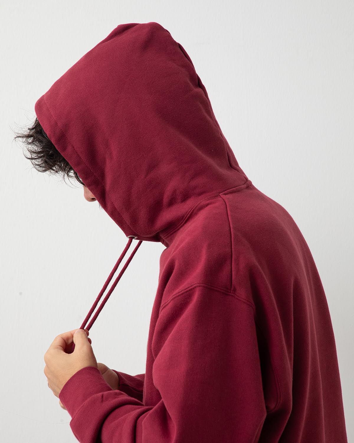 HEAVY HOODED SWEATSHIRT - SEAM POCKET