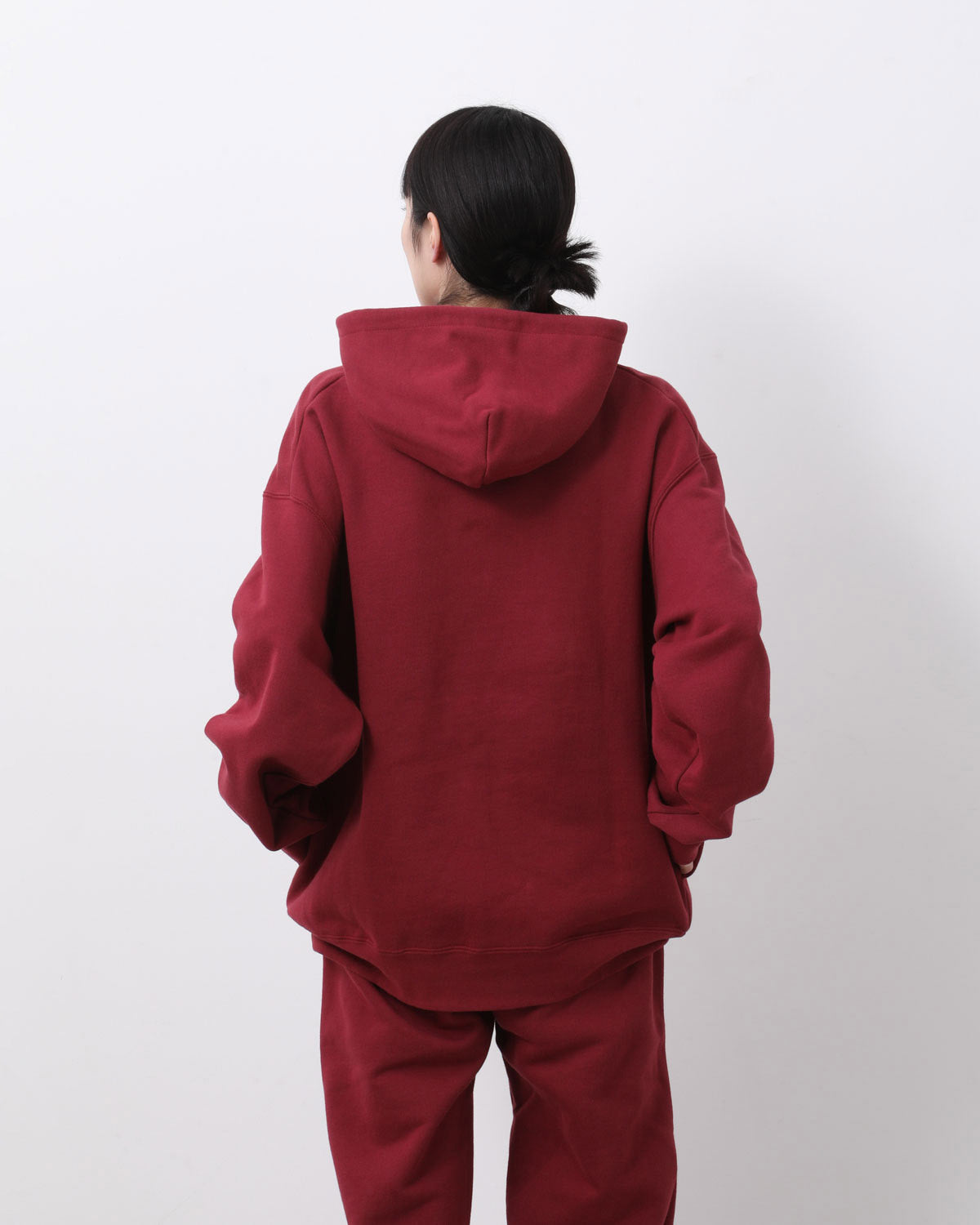 HEAVY HOODED SWEATSHIRT - SEAM POCKET