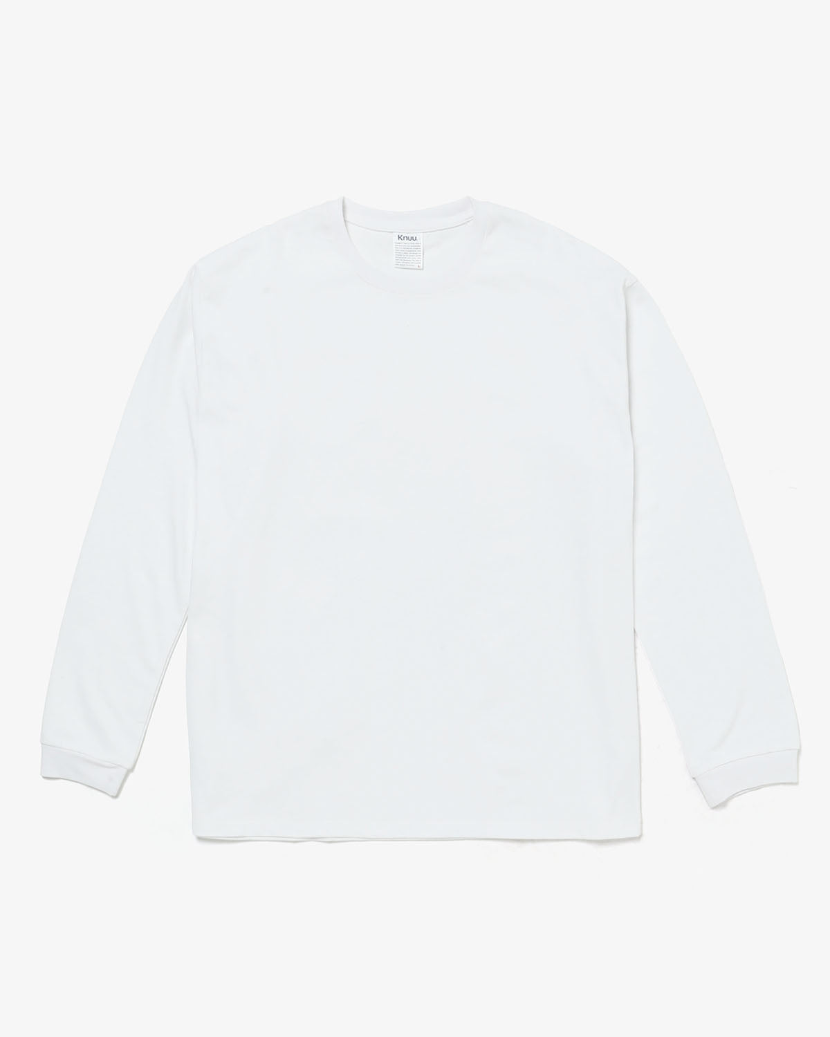 HEAVY CREWNECK LONG SLEEVE T-SHIRT