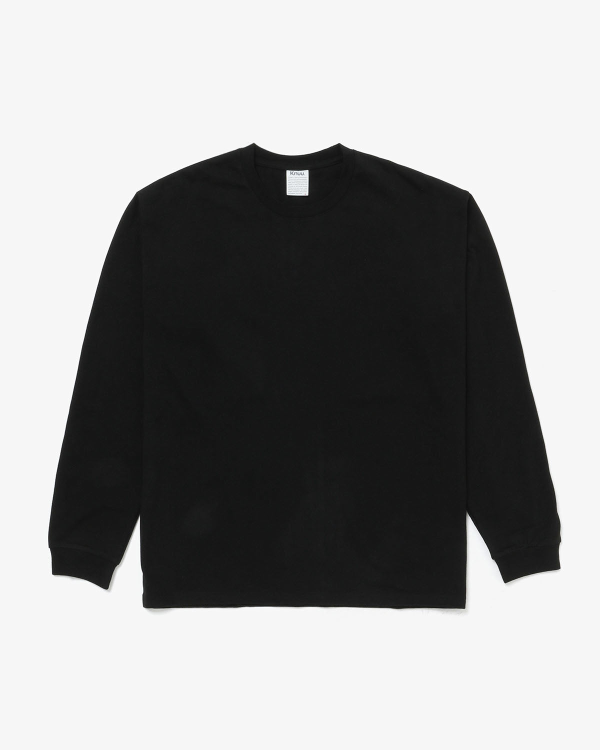 HEAVY CREWNECK LONG SLEEVE T-SHIRT