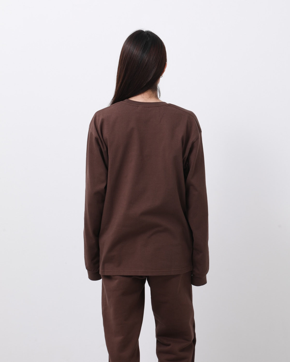 HEAVY CREWNECK LONG SLEEVE T-SHIRT