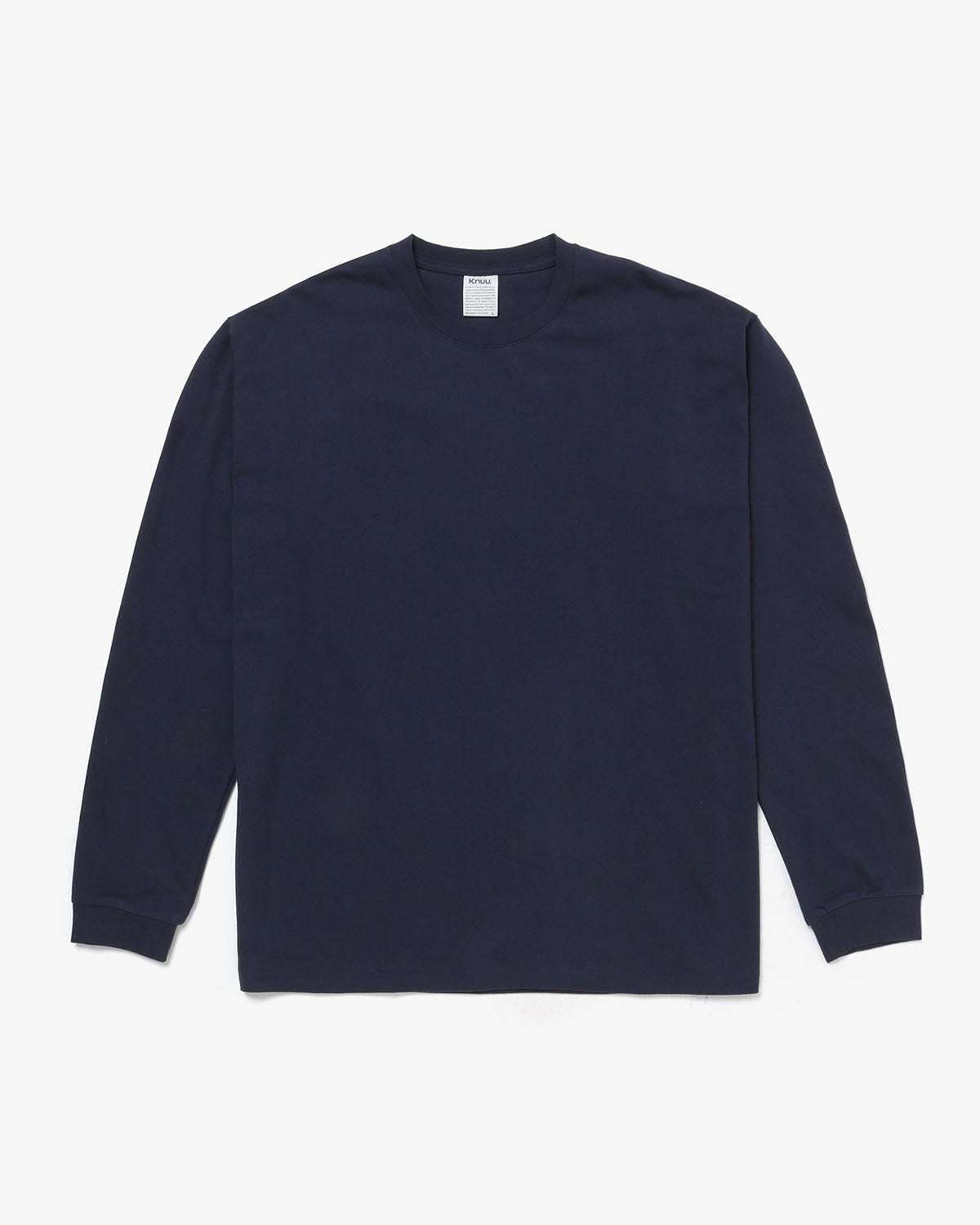 HEAVY CREWNECK LONG SLEEVE T-SHIRT