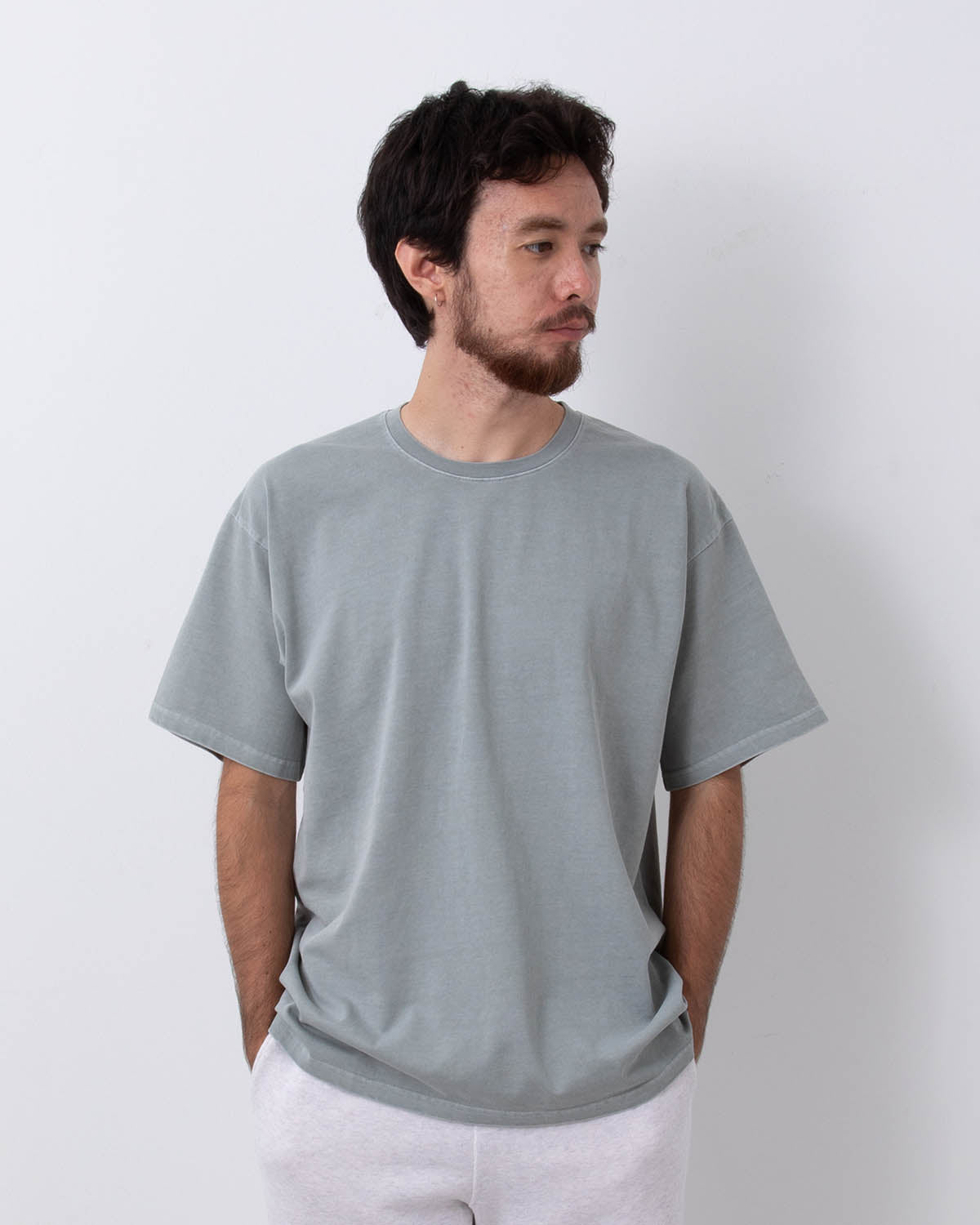 HEAVY CREWNECK PIGMENT DYE T-SHIRT