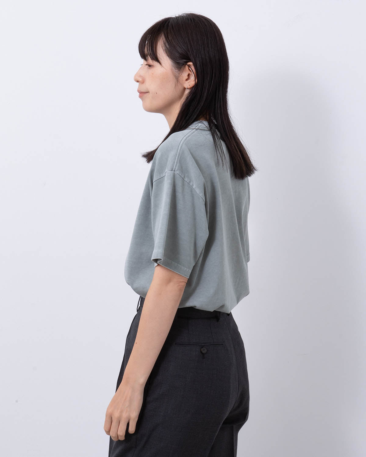 HEAVY CREWNECK PIGMENT DYE T-SHIRT