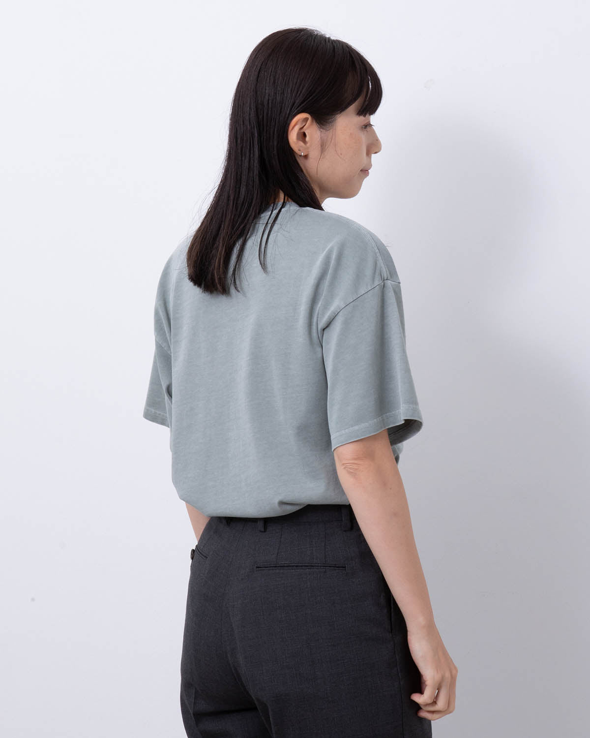 HEAVY CREWNECK PIGMENT DYE T-SHIRT