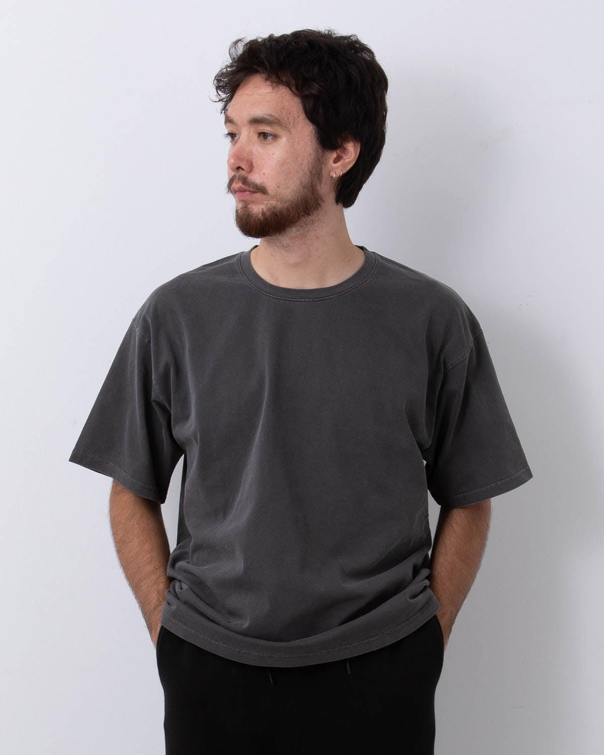 HEAVY CREWNECK PIGMENT DYE T-SHIRT