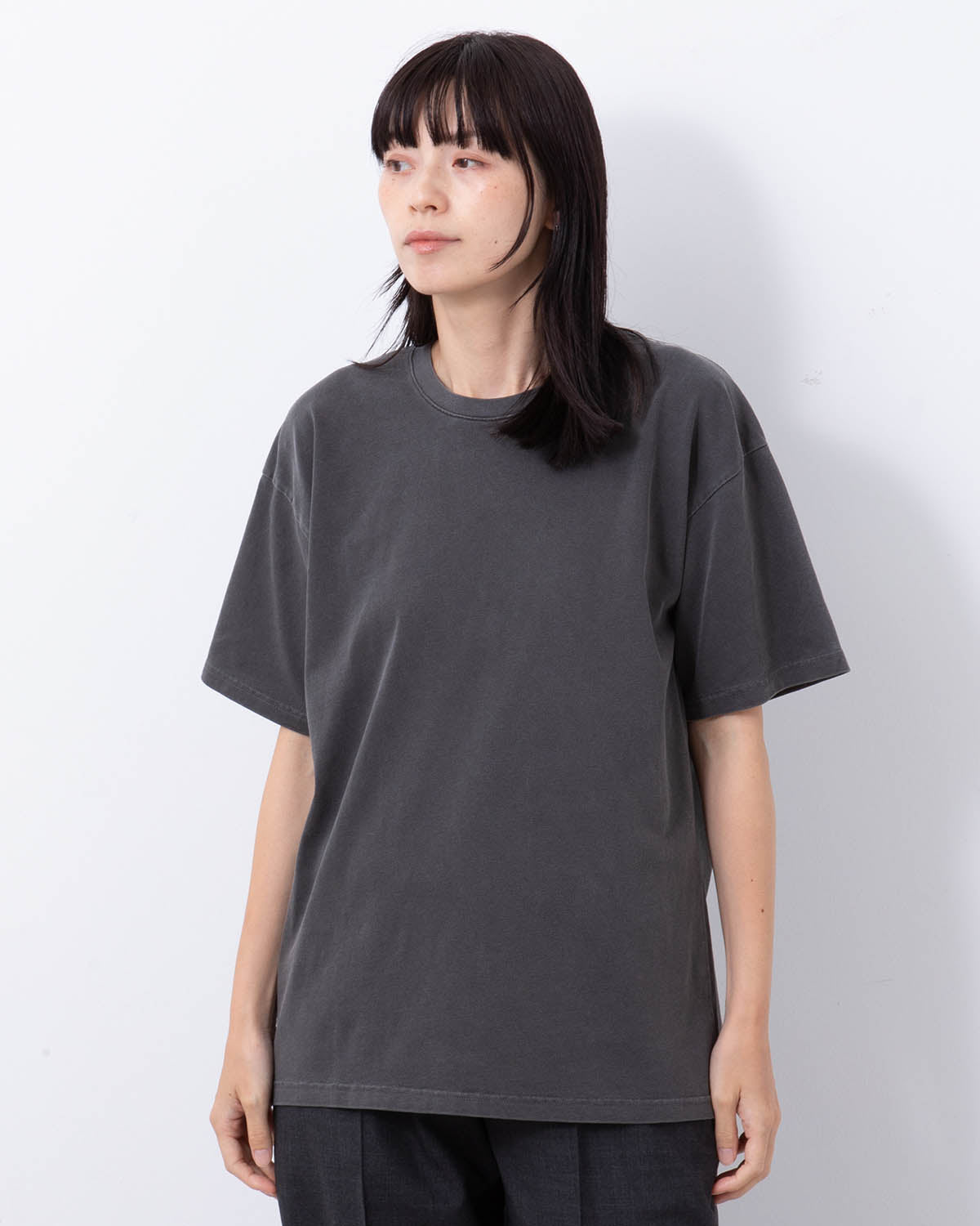 HEAVY CREWNECK PIGMENT DYE T-SHIRT