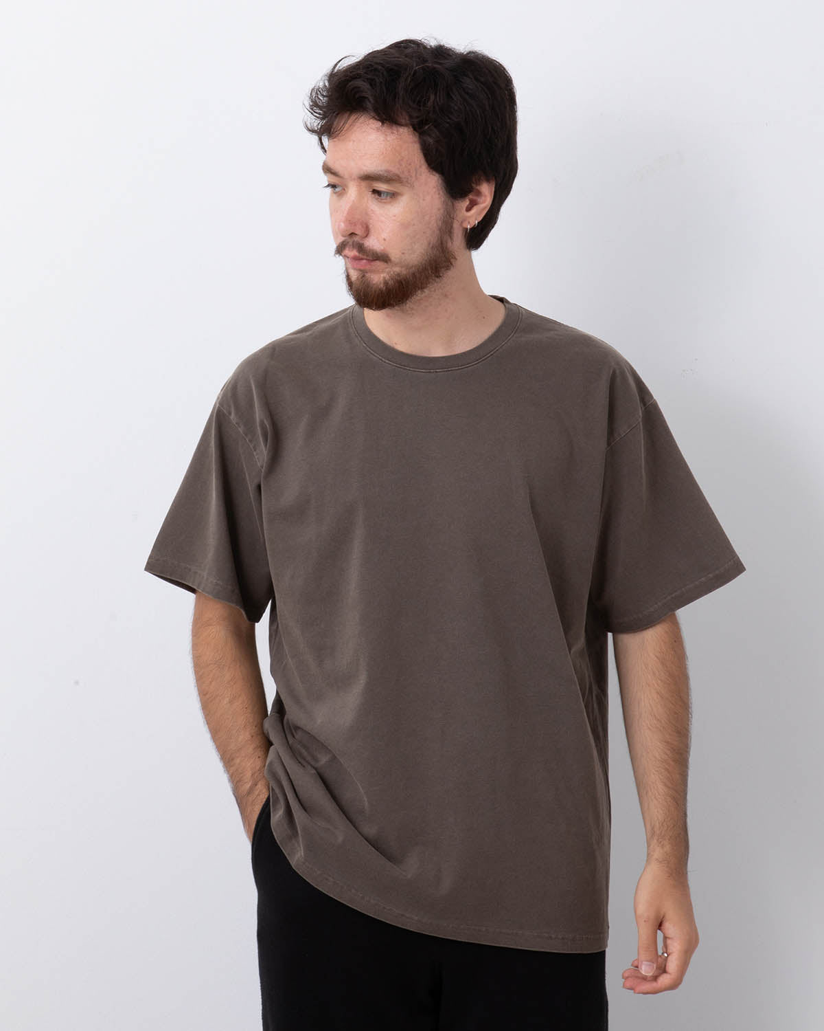 HEAVY CREWNECK PIGMENT DYE T-SHIRT