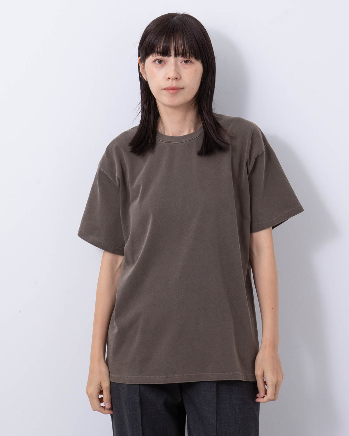 HEAVY CREWNECK PIGMENT DYE T-SHIRT