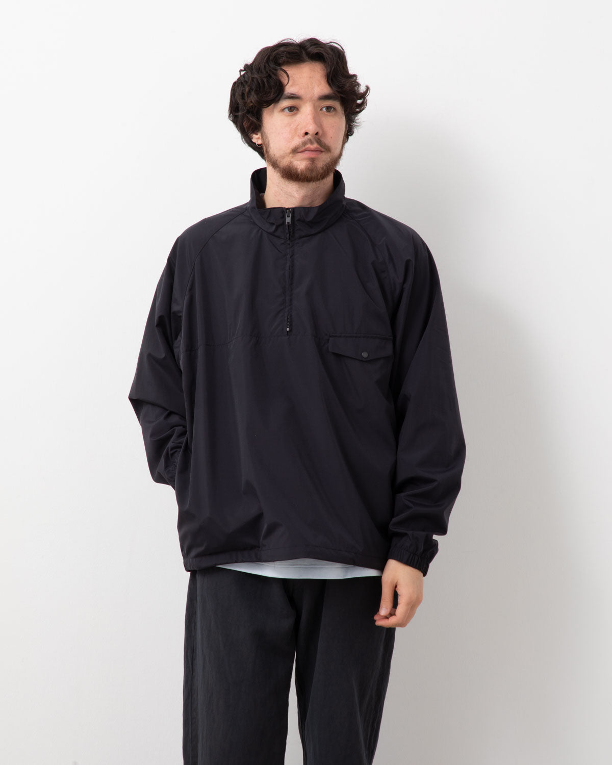 SILK POLY PULLOVER