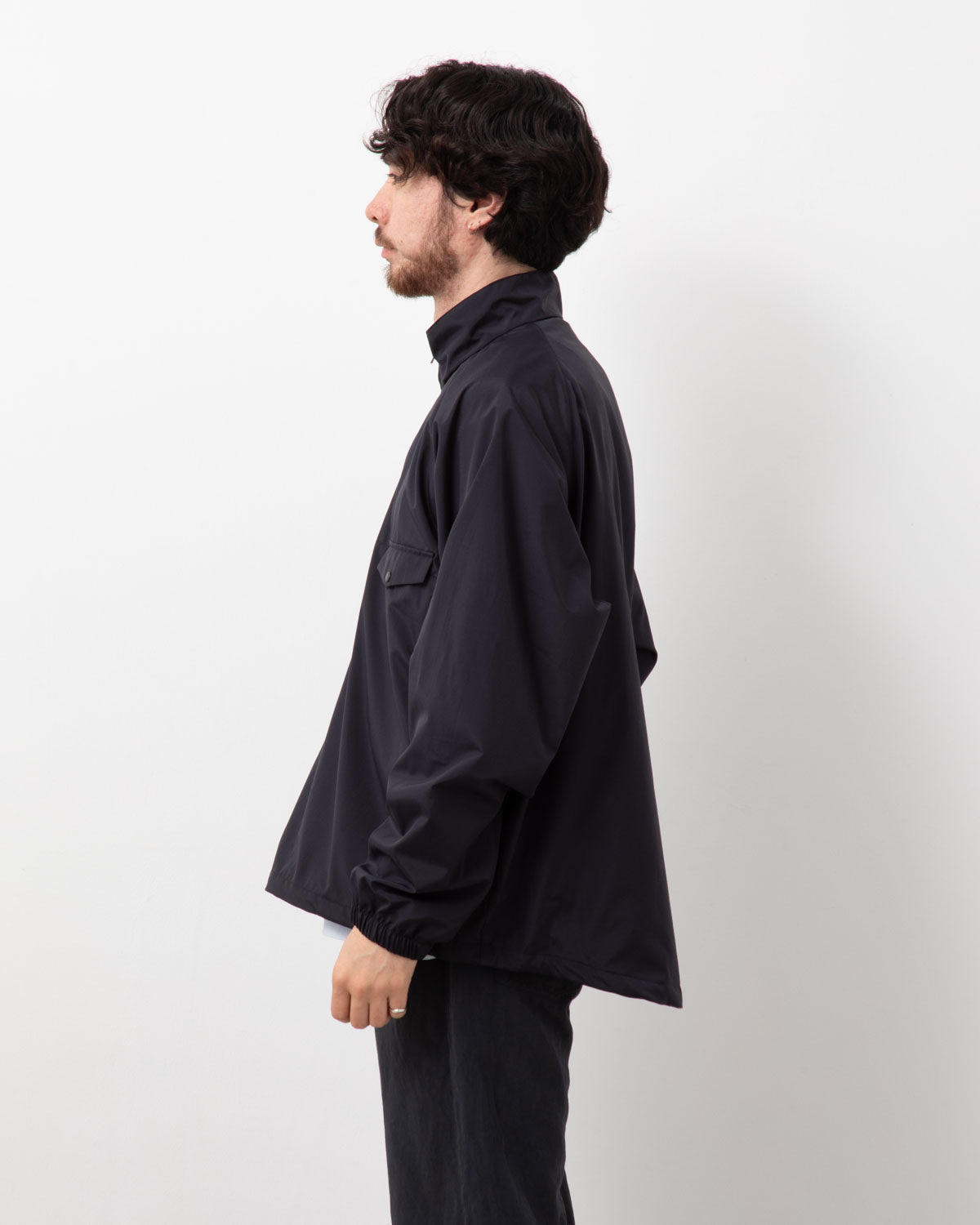 SILK POLY PULLOVER