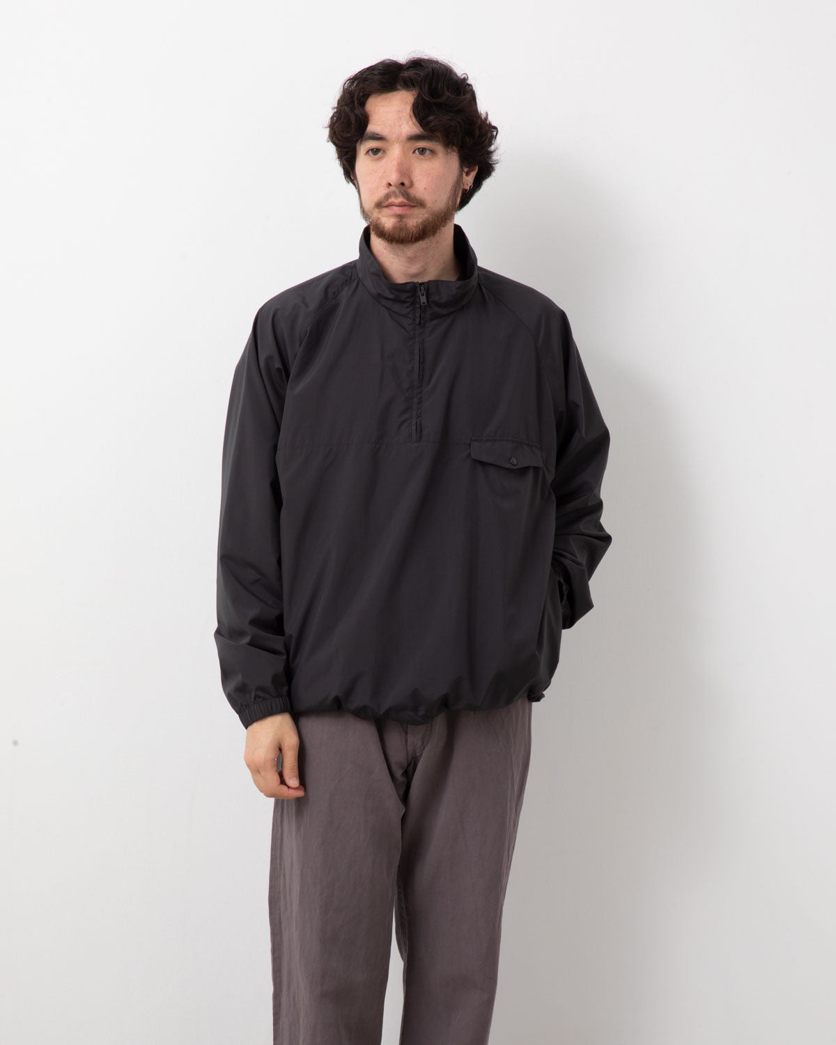 SILK POLY PULLOVER
