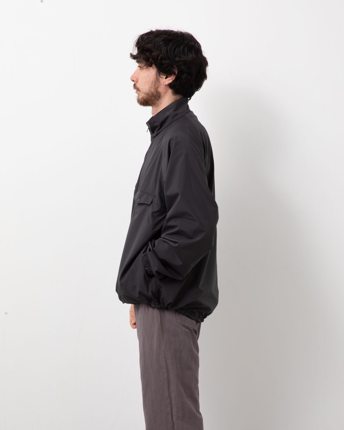 SILK POLY PULLOVER