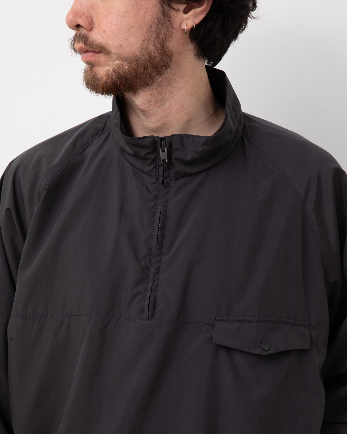 SILK POLY PULLOVER