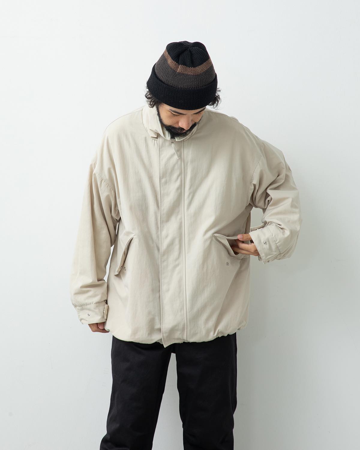 SHORT MIL COAT