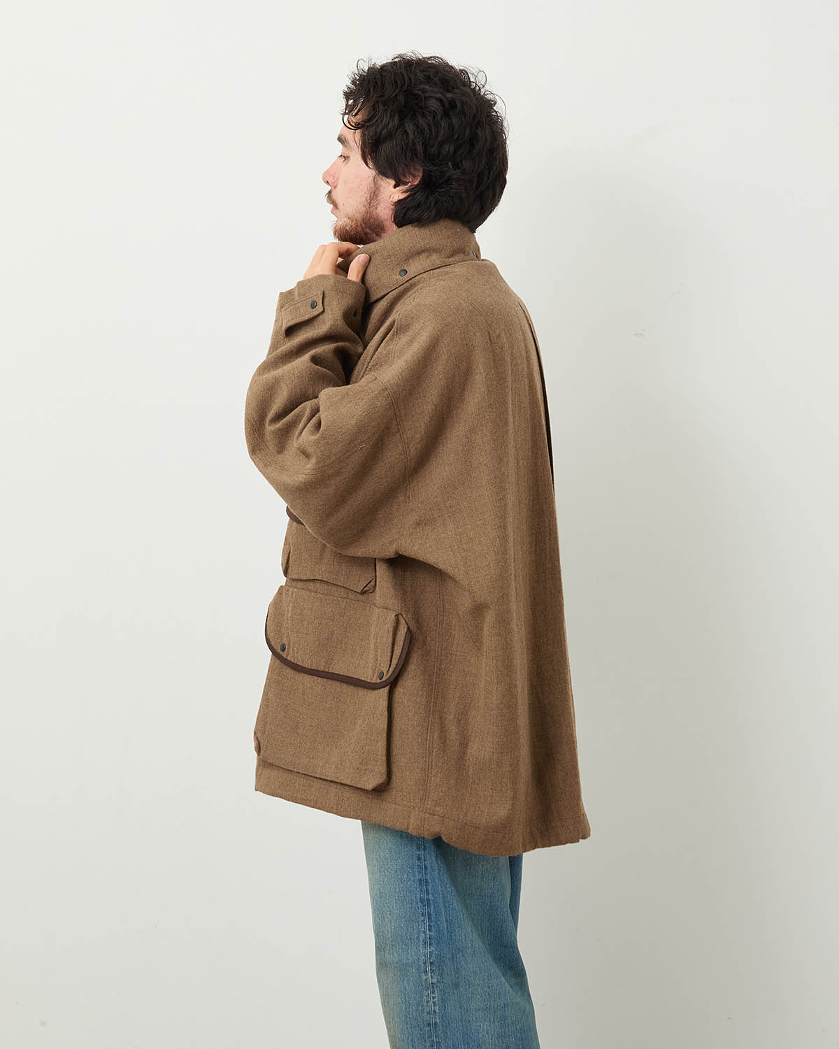 WOOL SERGE HUNTER JACKET