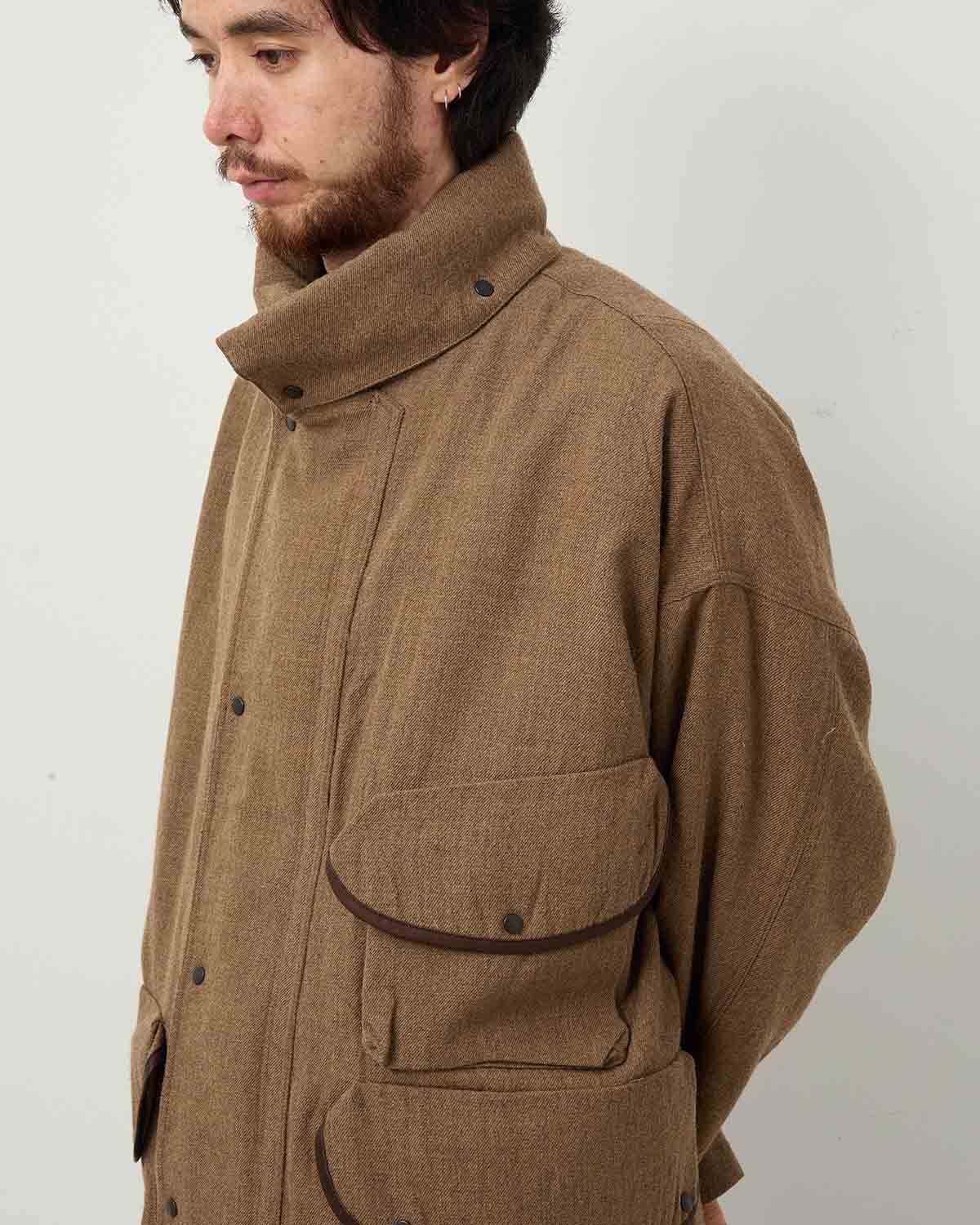 WOOL SERGE HUNTER JACKET