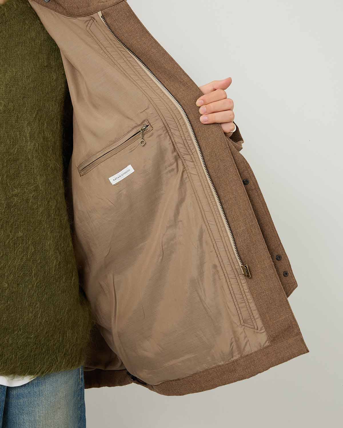 WOOL SERGE HUNTER JACKET