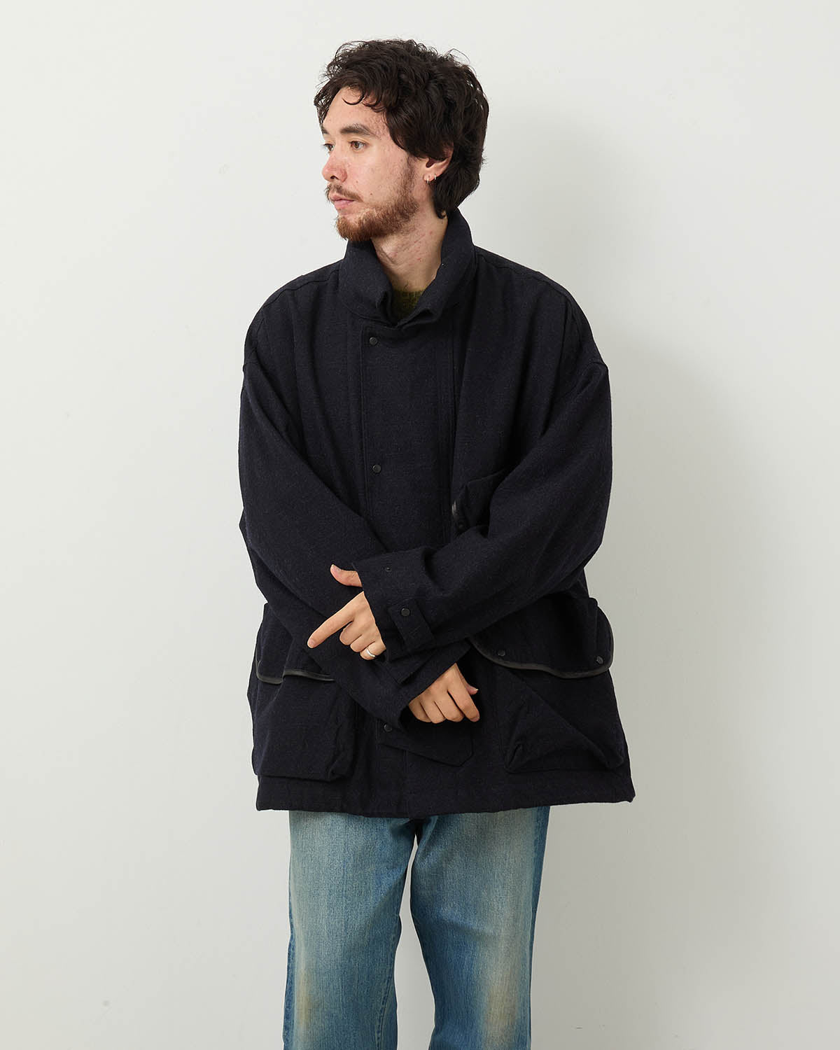WOOL SERGE HUNTER JACKET