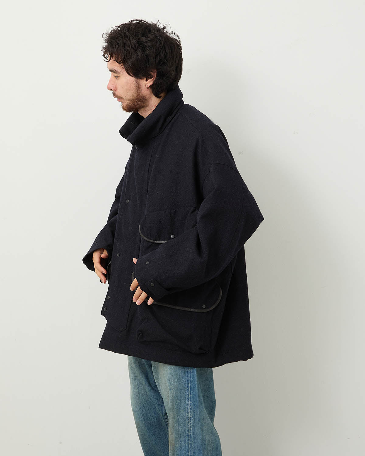 WOOL SERGE HUNTER JACKET