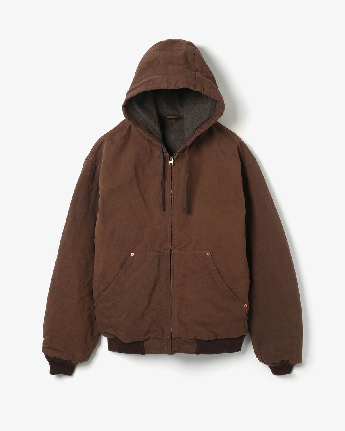 COTTON HEMP HOODIE JACKET