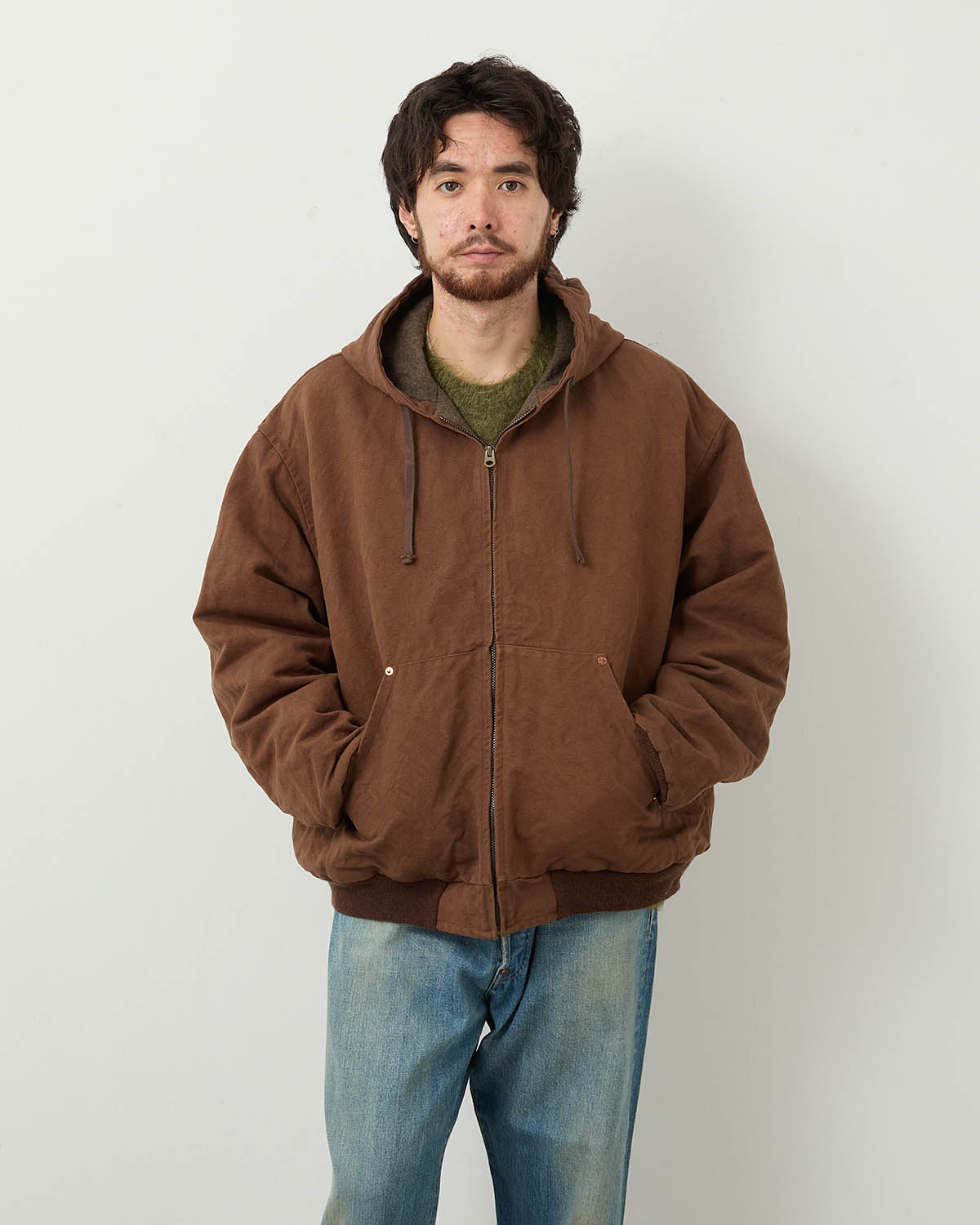 COTTON HEMP HOODIE JACKET