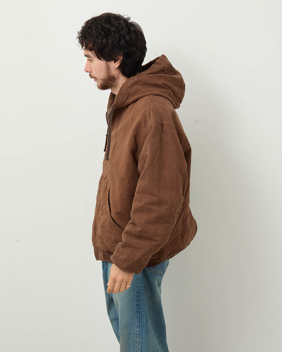COTTON HEMP HOODIE JACKET