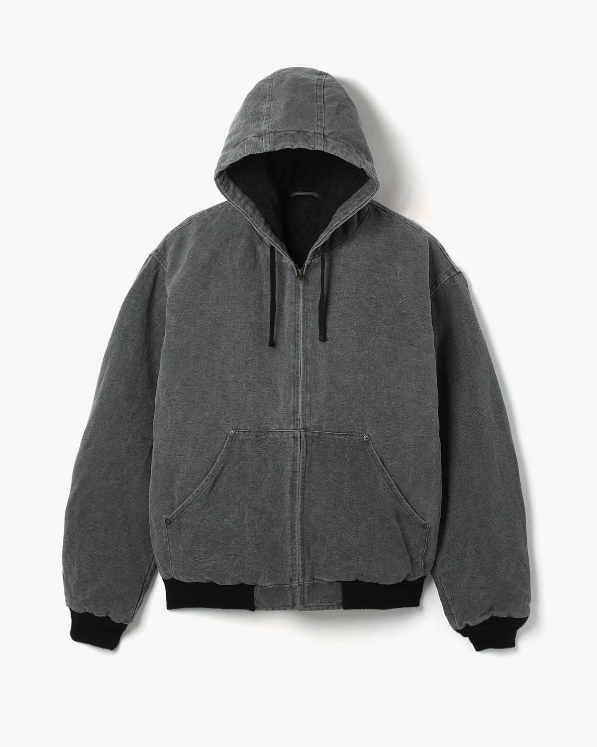 COTTON HEMP HOODIE JACKET