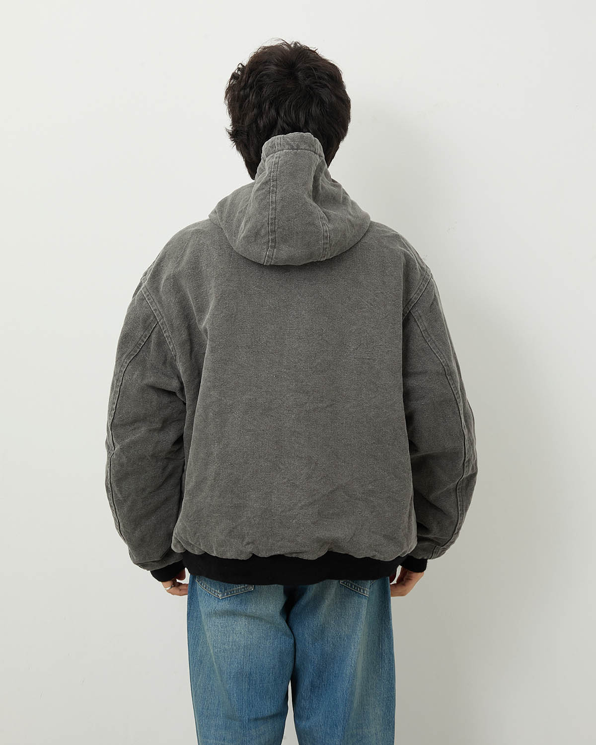 COTTON HEMP HOODIE JACKET