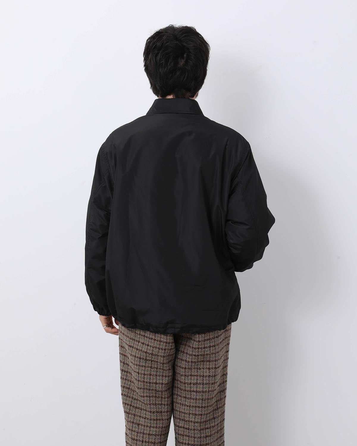 SILK POLY COACH JACKET