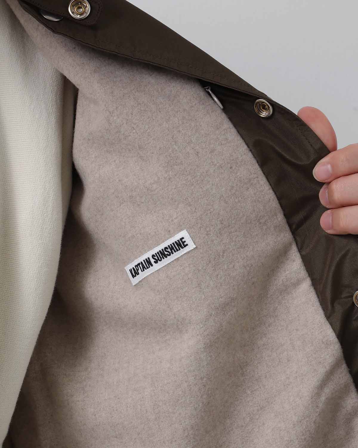 SILK POLY COACH JACKET