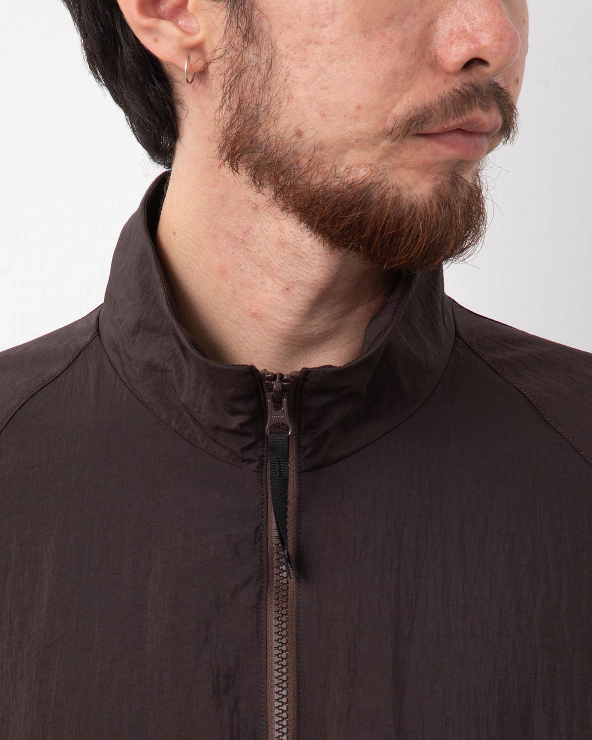 SHRINKED NYLON BLOUSON