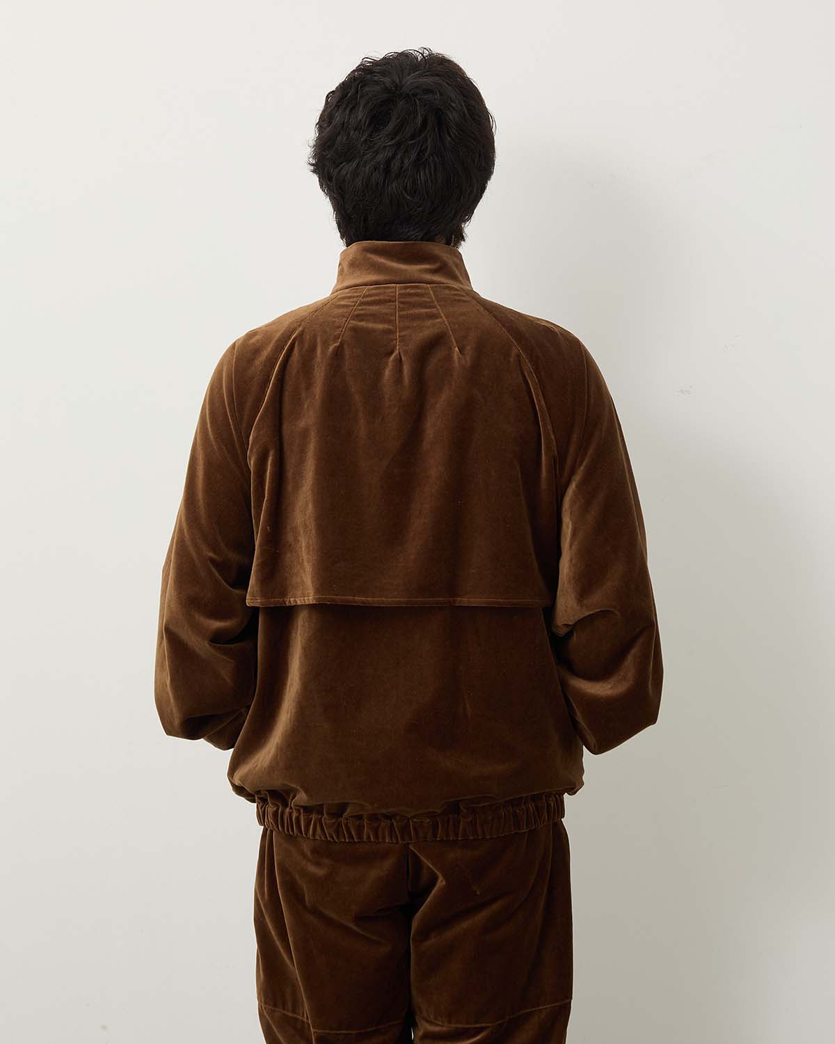 COTTON VELVET BLOUSON