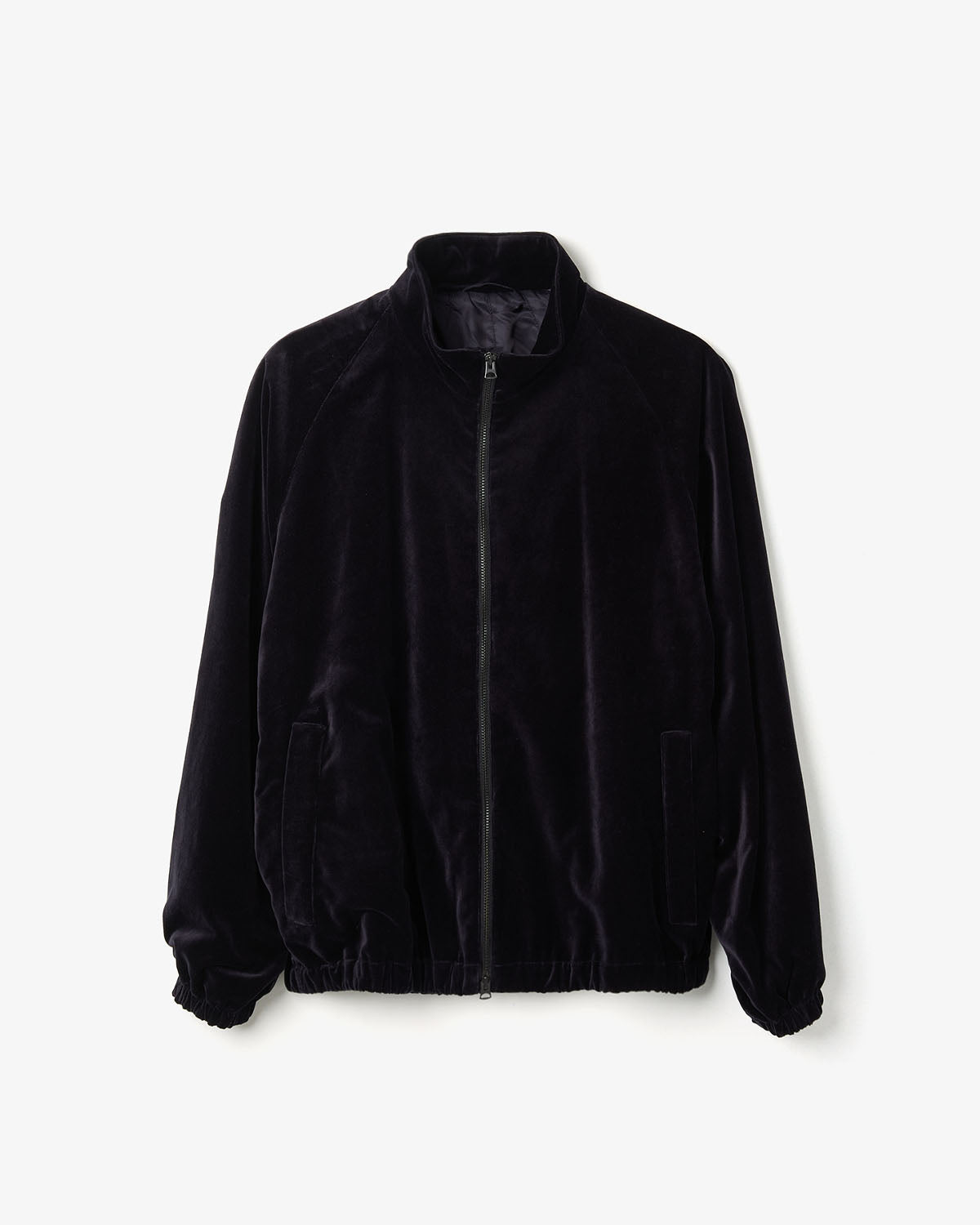 COTTON VELVET BLOUSON
