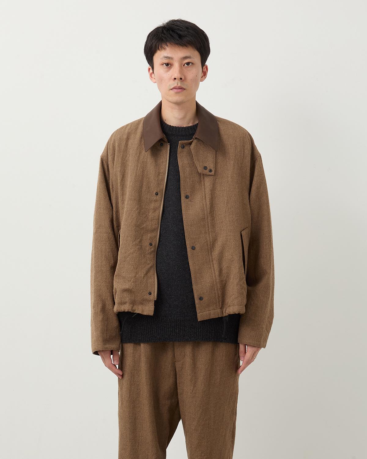 WOOL SERGE FIELD JACKET for COVERCHORD